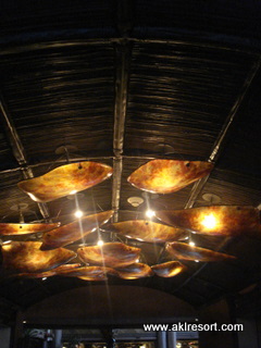 Lobby elevator area chandelier